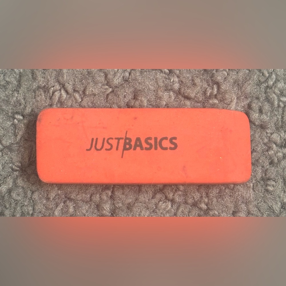 Vintage Just Basics Eraser Pink